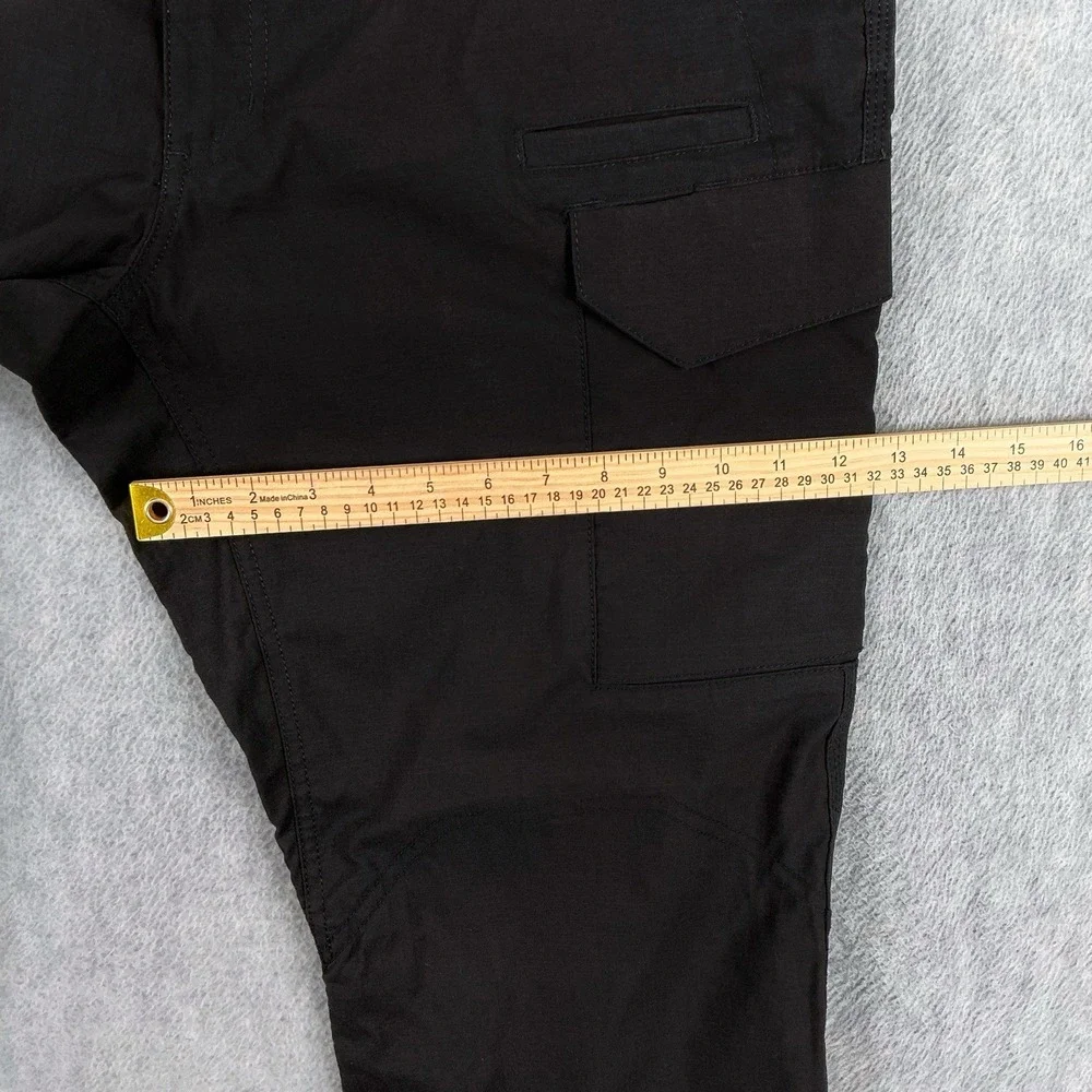 First Tactical Pants Men 38x32 (ACTUAL 38x29) Black Tactical Ripstop Cargo